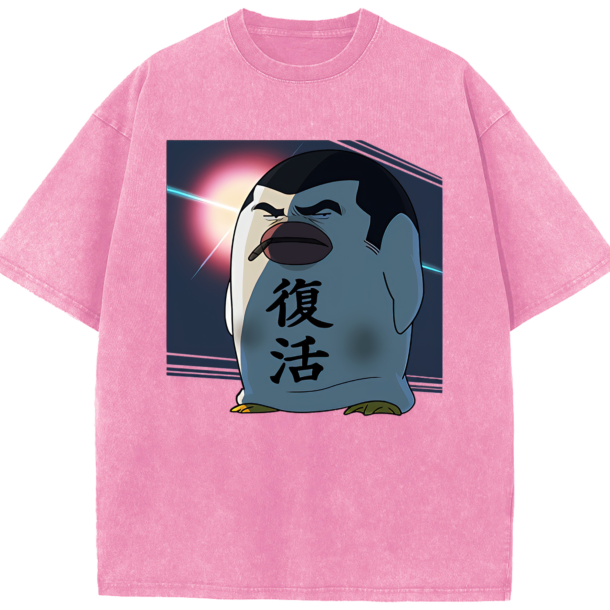 （画像用） ぎんたま 坂田銀時（さかたぎんとき） 神楽 志村新八（しむら しんぱち） GINTAMA Sakata Gintoki Kagura Shimura Shinpachi 綿100% ヴィンテージ風 半袖Tシャツ（フロントプリント）
